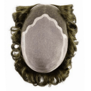 New Universal Lace Human Hair Toupee by Gisela Mayer
