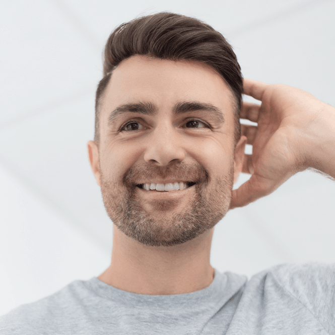 Perma Space Human Hair Pro Tec Toupee by Ellen Wille