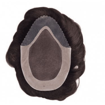 Universal Large Human Hair Toupee by Gisela Mayer