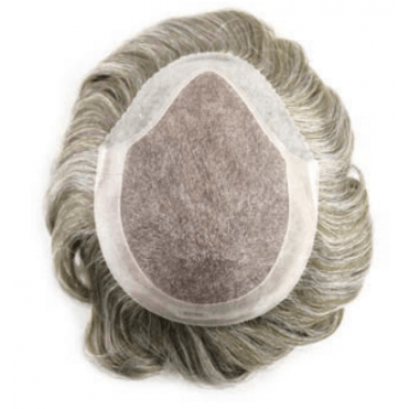 Universal Medium Human Hair Toupee by Gisela Mayer